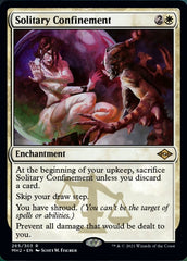 Solitary Confinement (Foil Etched) [Modern Horizons 2] | Exor Games New Glasgow