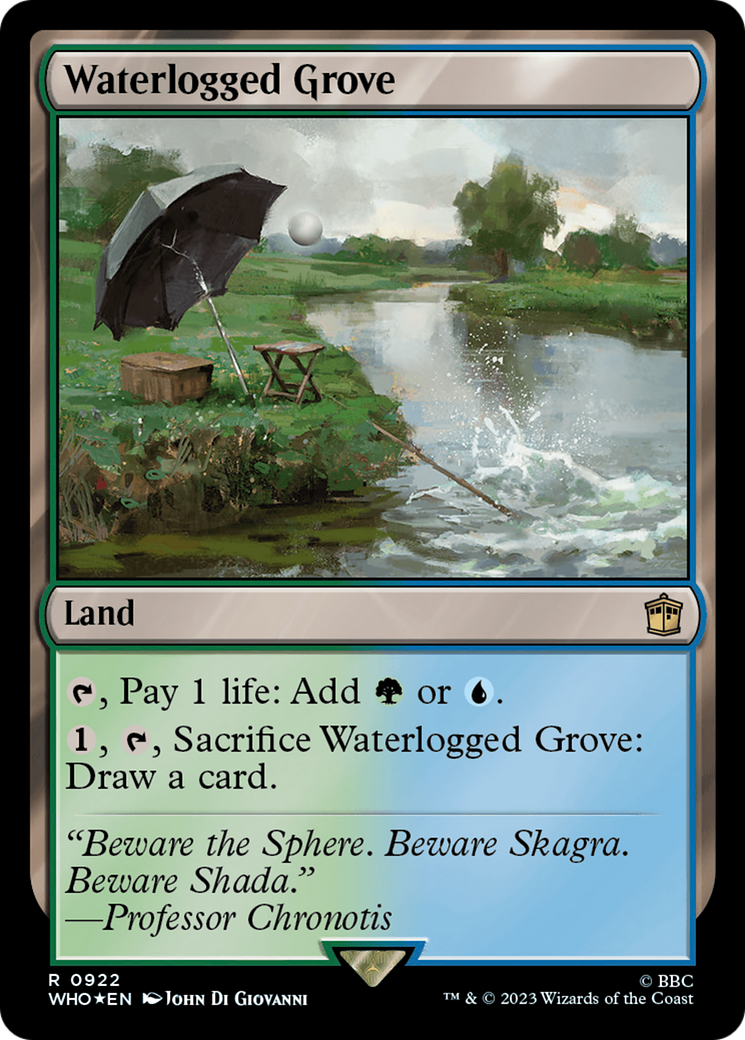 Waterlogged Grove (Surge Foil) [Doctor Who] | Exor Games New Glasgow