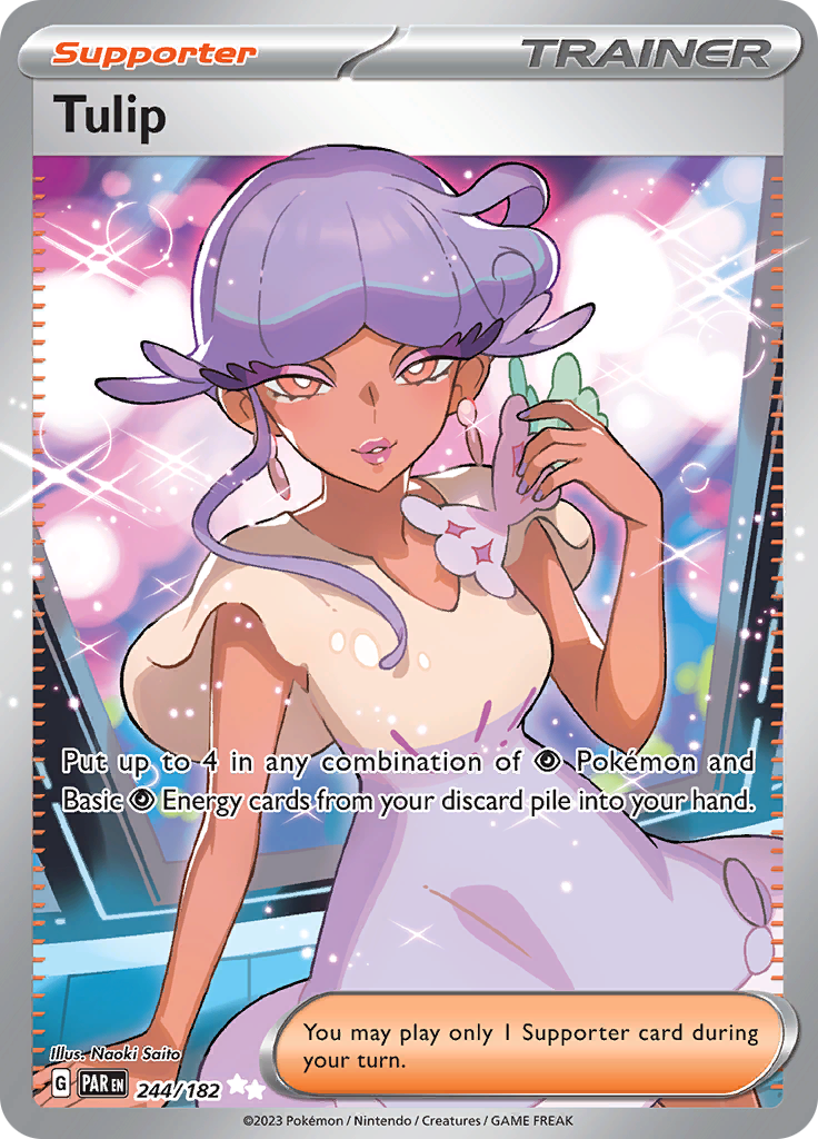 Tulip (244/182) [Scarlet & Violet: Paradox Rift] | Exor Games New Glasgow