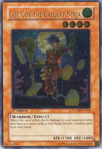 Goe Goe the Gallant Ninja [FOTB-EN024] Ultimate Rare | Exor Games New Glasgow