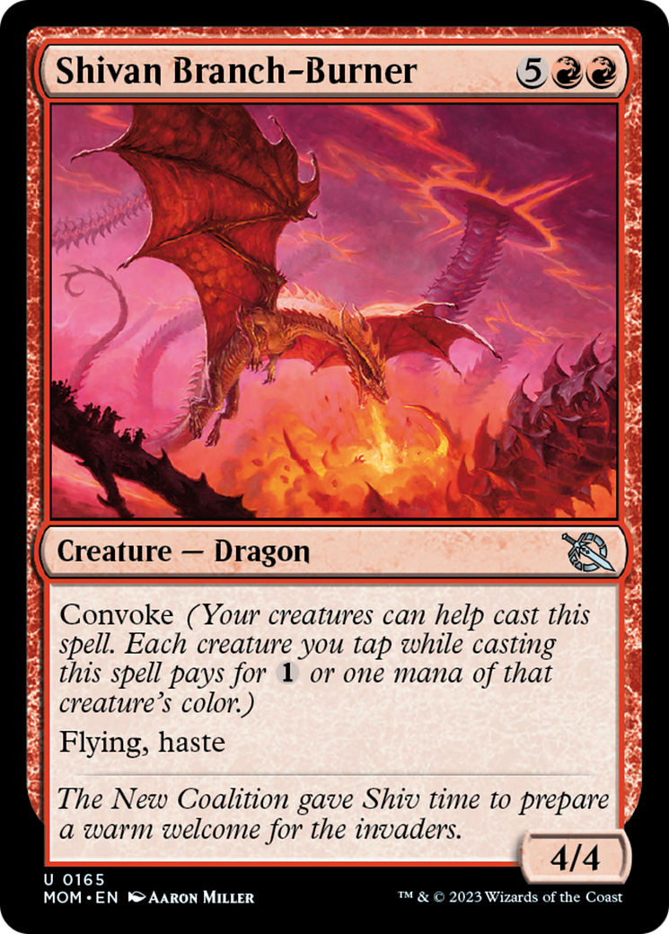Shivan Branch-Burner [March of the Machine] | Exor Games New Glasgow