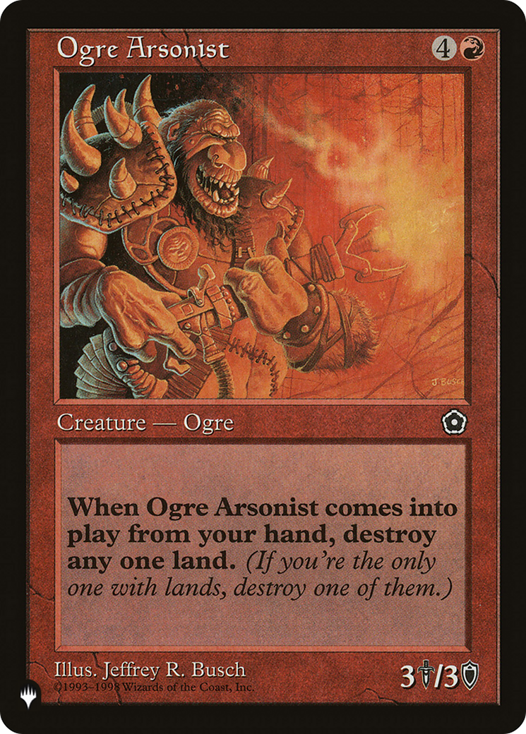 Ogre Arsonist [The List Reprints] | Exor Games New Glasgow