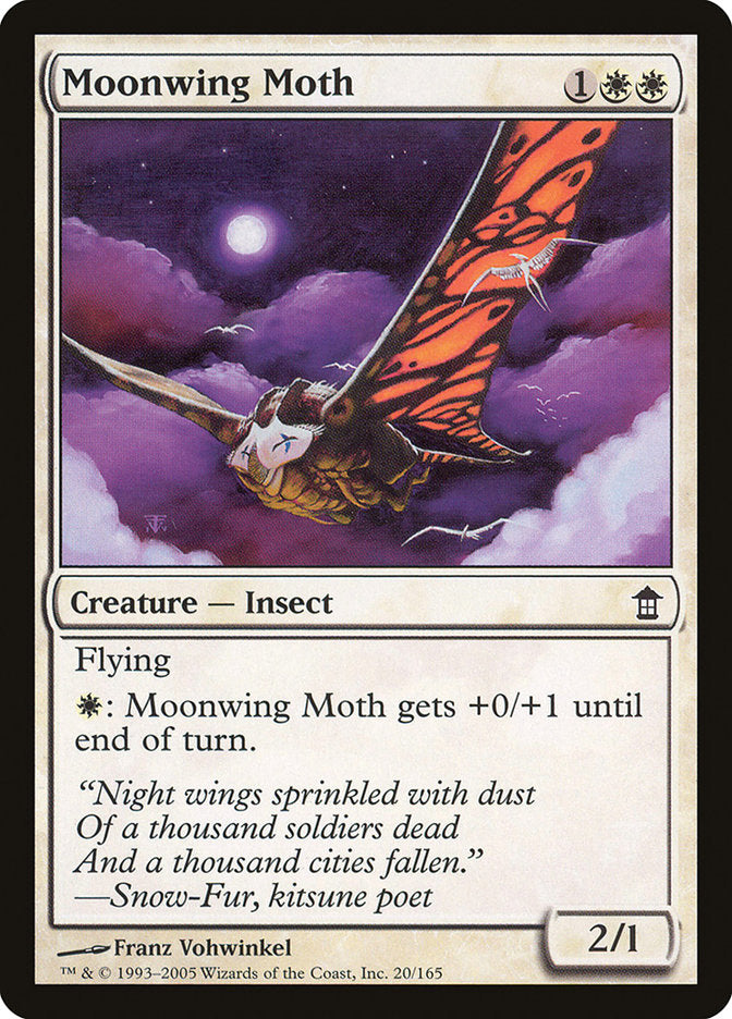 Moonwing Moth [Saviors of Kamigawa] | Exor Games New Glasgow