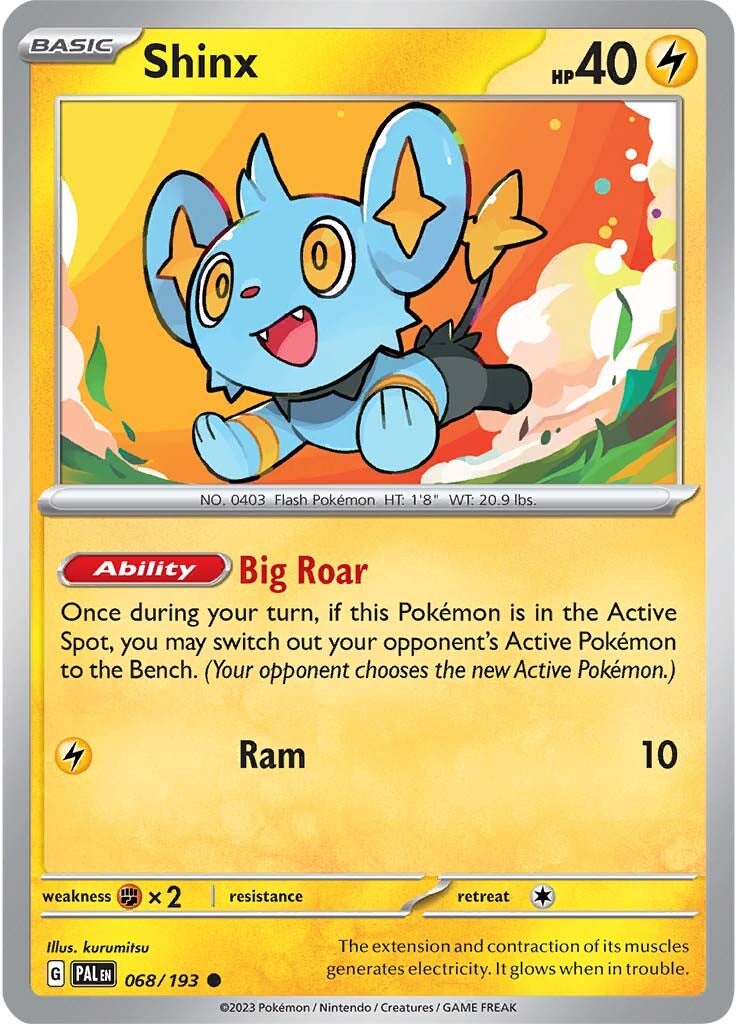 Shinx (068/193) [Scarlet & Violet: Paldea Evolved] | Exor Games New Glasgow