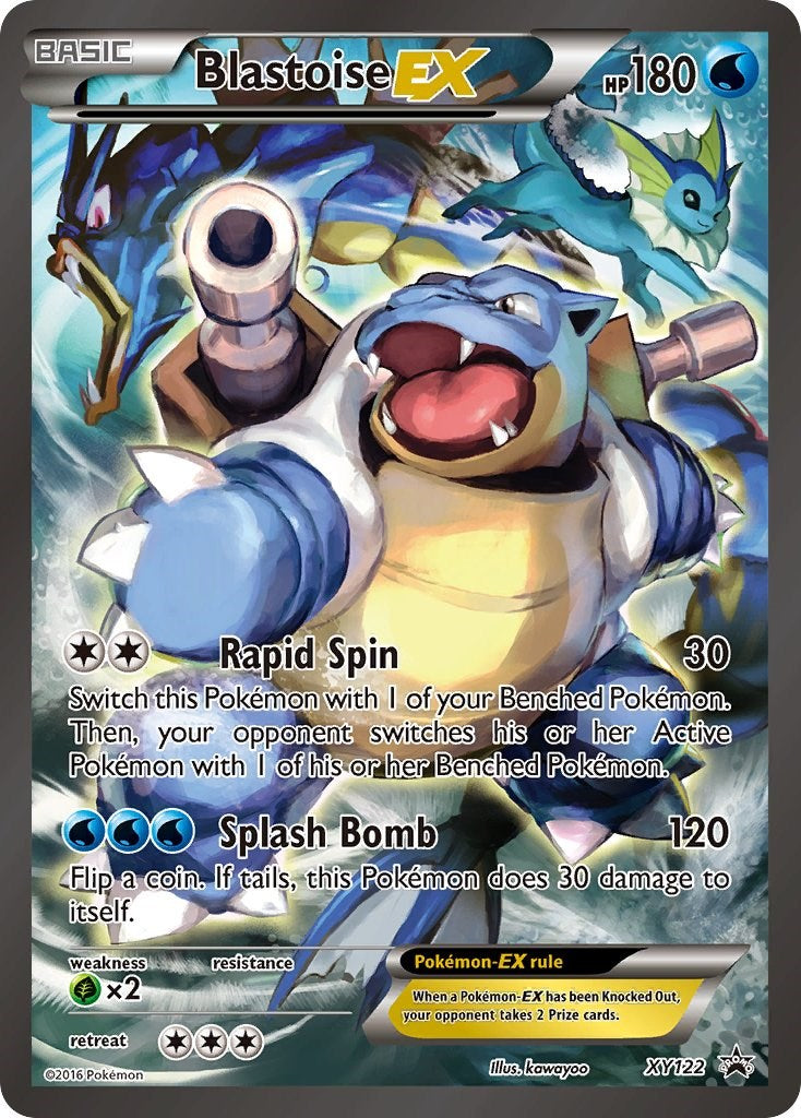 Blastoise EX (XY122) (Jumbo Card) [XY: Black Star Promos] | Exor Games New Glasgow