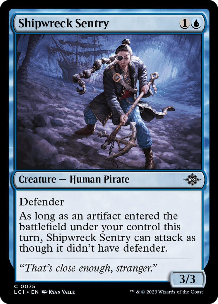 Shipwreck Sentry [The Lost Caverns of Ixalan] | Exor Games New Glasgow