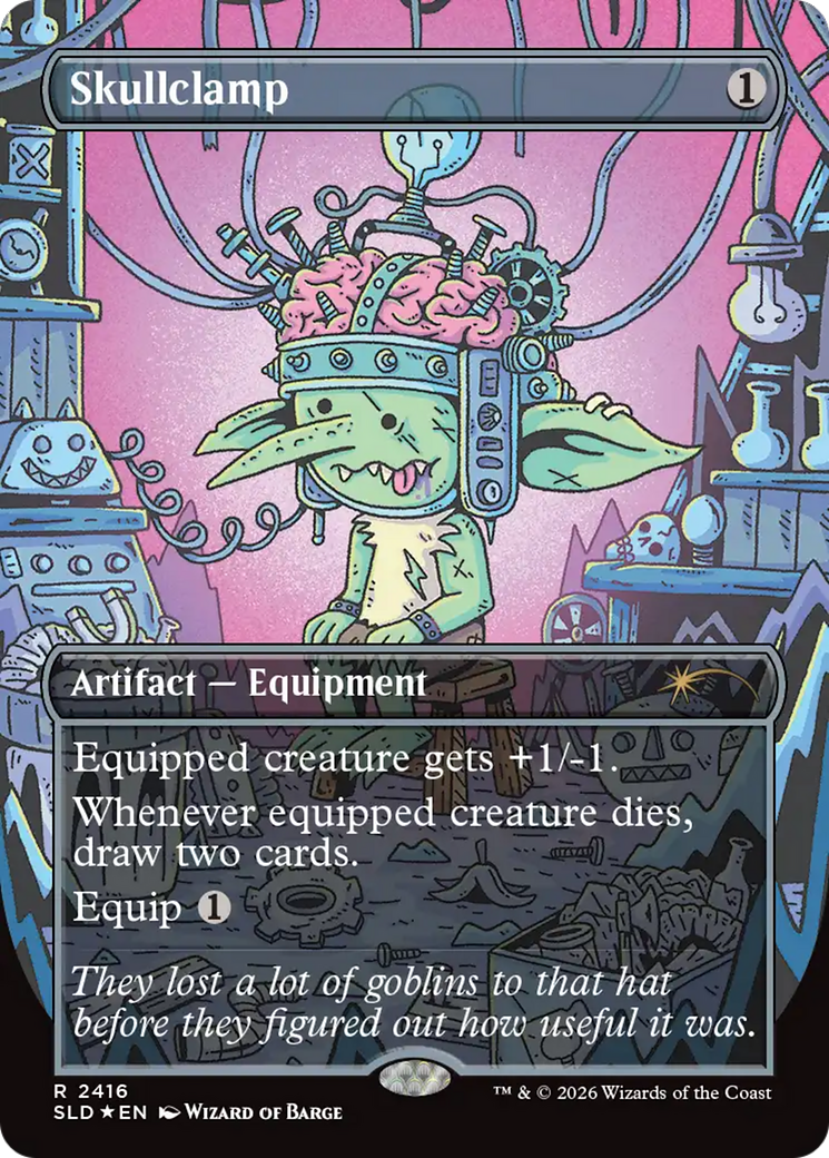 Skullclamp (2416) [Secret Lair Drop Series] | Exor Games New Glasgow