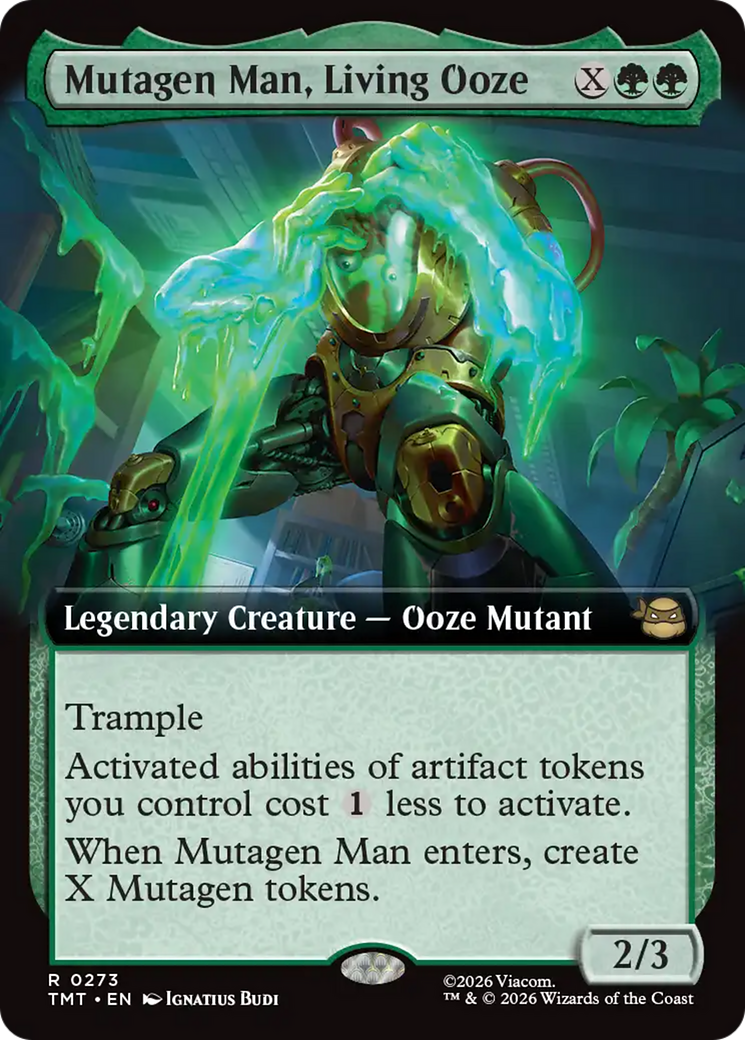 Mutagen Man, Living Ooze (Extended Art) [Teenage Mutant Ninja Turtles] | Exor Games New Glasgow