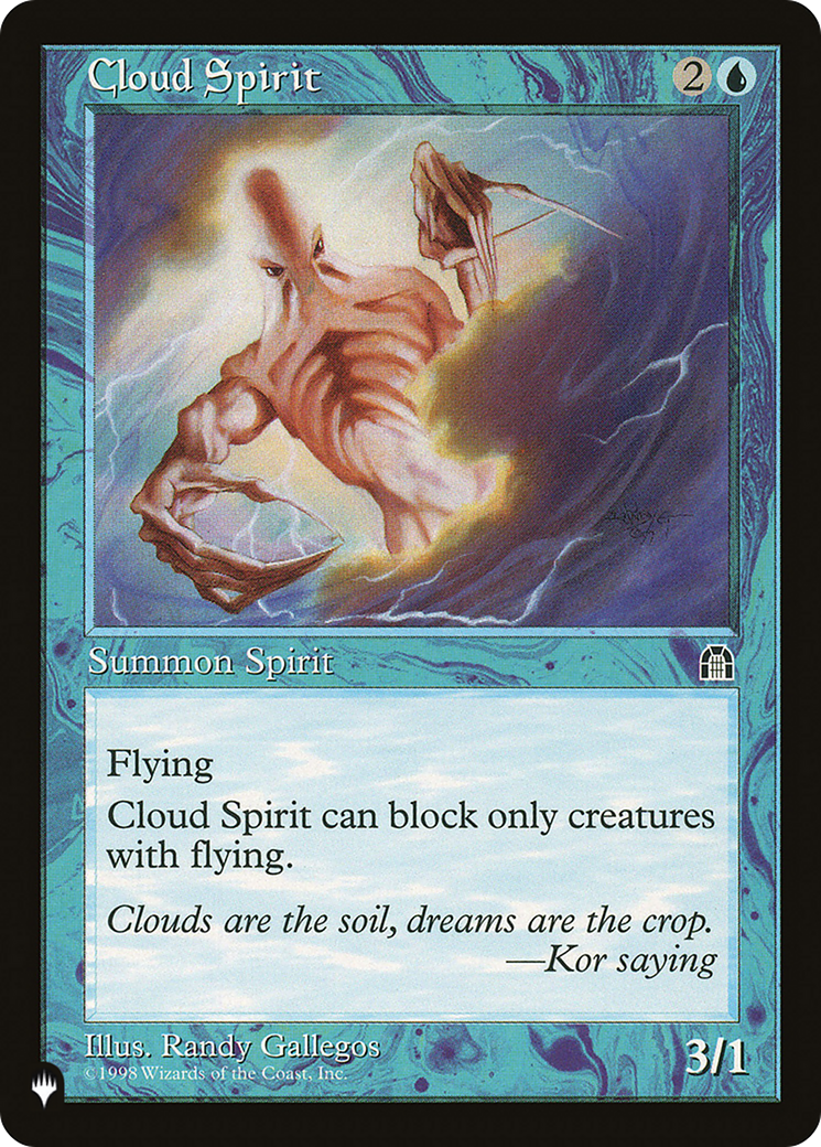 Cloud Spirit [The List] | Exor Games New Glasgow