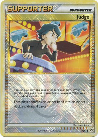 Judge (78/95) (League Promo) [HeartGold & SoulSilver: Unleashed] | Exor Games New Glasgow