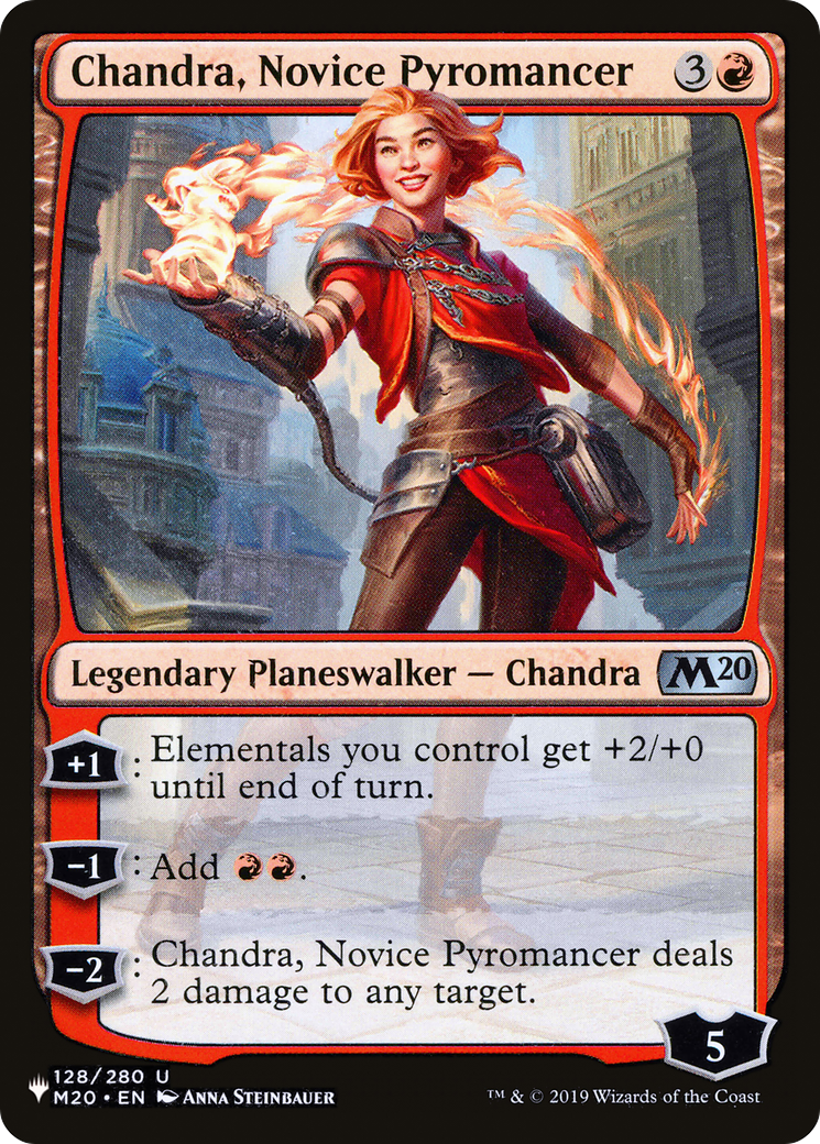 Chandra, Novice Pyromancer [The List Reprints] | Exor Games New Glasgow