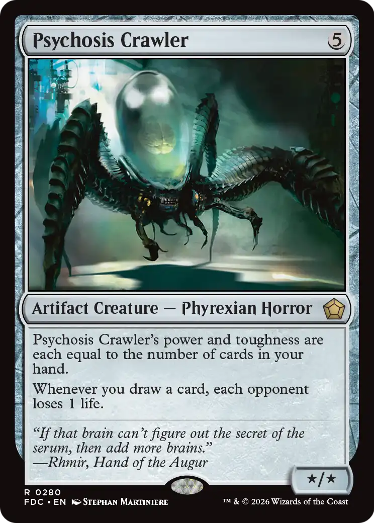 Psychosis Crawler [Foundations Commander] | Exor Games New Glasgow