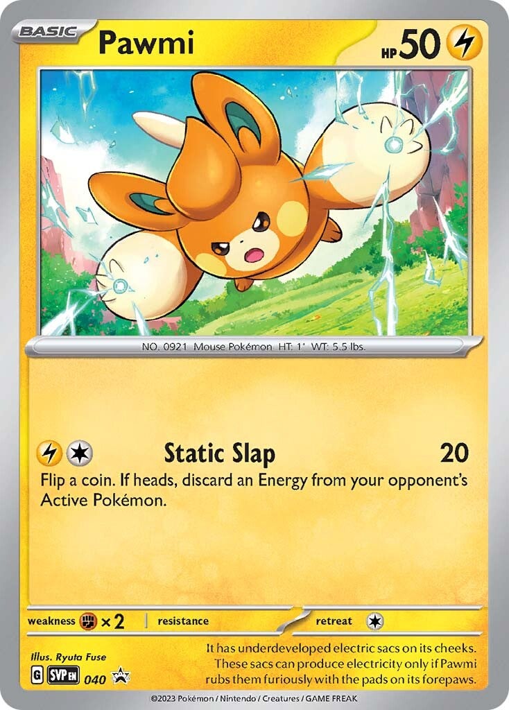 Pawmi (040) [Scarlet & Violet: Black Star Promos] | Exor Games New Glasgow