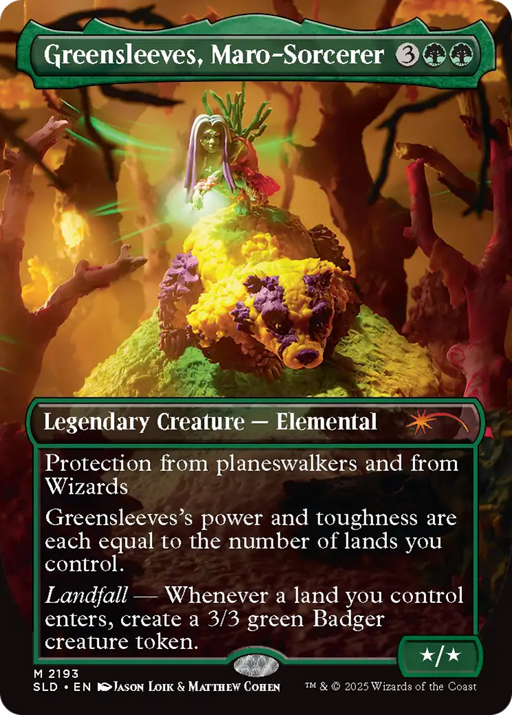 Greensleeves, Maro-Sorcerer [Secret Lair Drop Series] | Exor Games New Glasgow