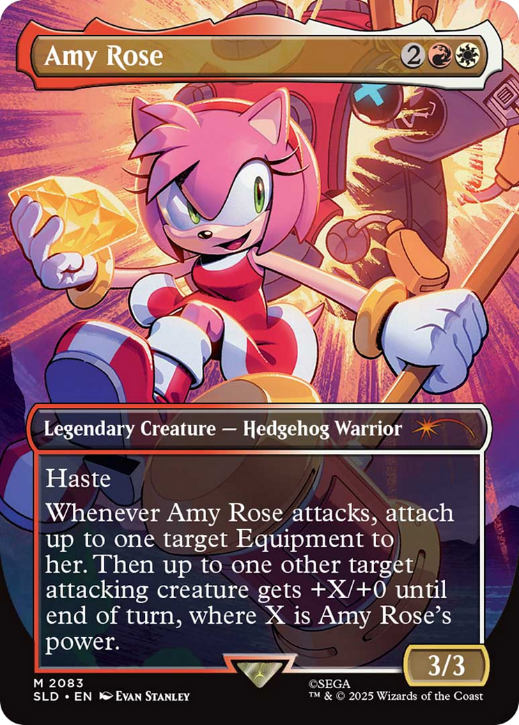 Amy Rose (Rainbow Foil) [Secret Lair Drop Series] | Exor Games New Glasgow