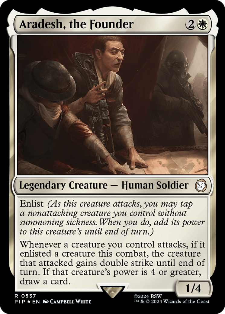 Aradesh, the Founder (Surge Foil) [Fallout] | Exor Games New Glasgow