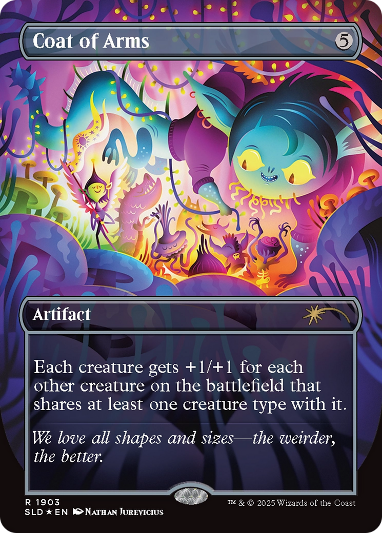 Coat of Arms (Double Rainbow Foil) [Secret Lair Drop Series] | Exor Games New Glasgow