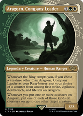 Aragorn, Company Leader (Showcase Ring Frame) [The Lord of the Rings: Tales of Middle-Earth] | Exor Games New Glasgow