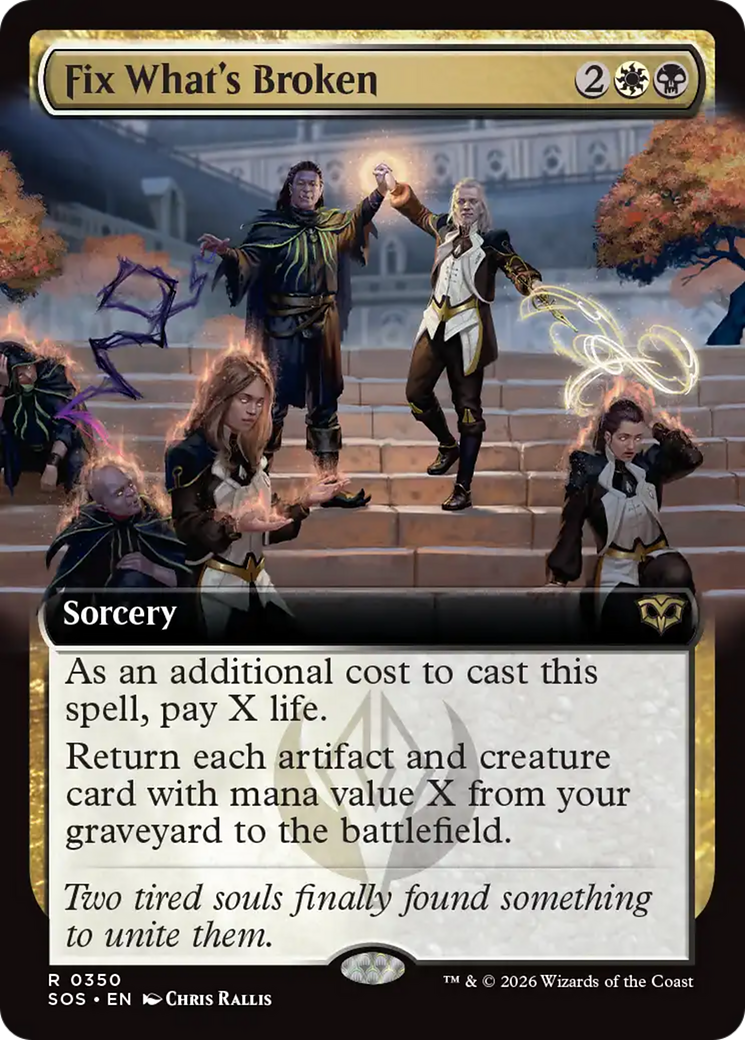 Fix What's Broken (Extended Art) [Secrets of Strixhaven] | Exor Games New Glasgow