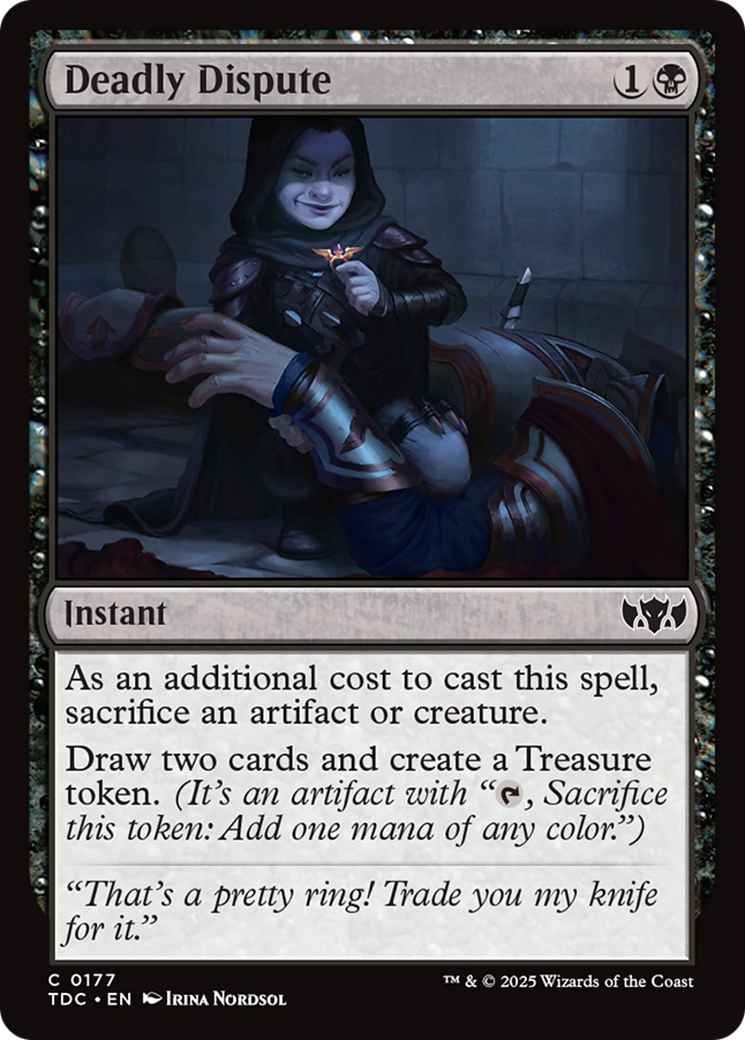 Deadly Dispute [Tarkir: Dragonstorm Commander] | Exor Games New Glasgow