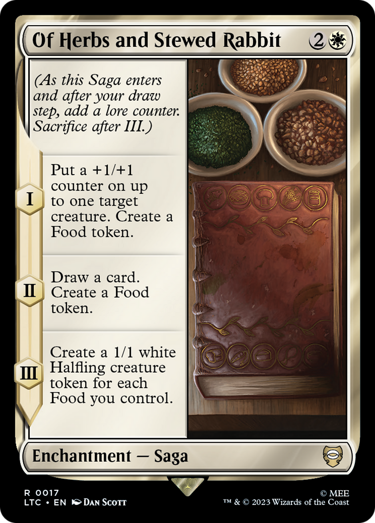 Of Herbs and Stewed Rabbit [The Lord of the Rings: Tales of Middle-Earth Commander] | Exor Games New Glasgow