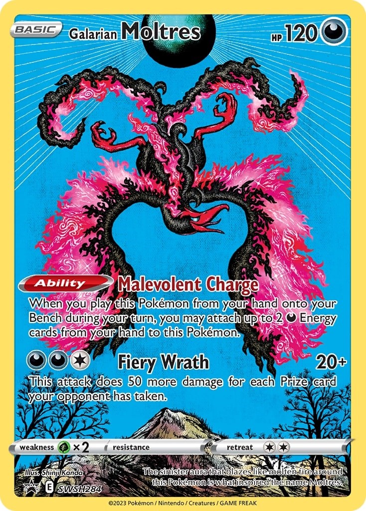 Galarian Moltres (SWSH284) [Sword & Shield: Black Star Promos] | Exor Games New Glasgow