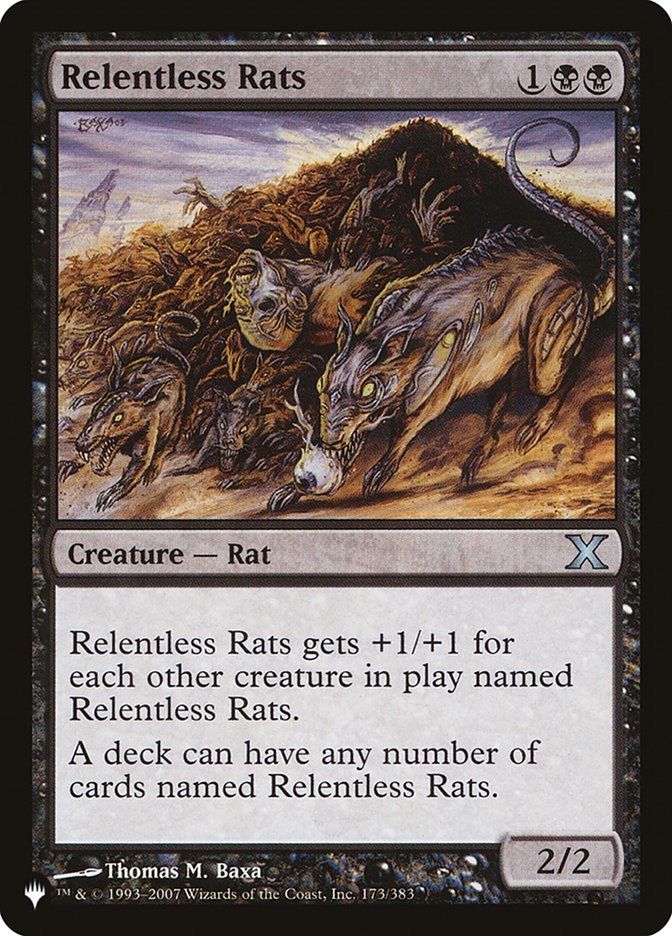 Relentless Rats [The List] | Exor Games New Glasgow