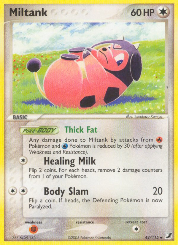 Miltank (42/115) [EX: Unseen Forces] | Exor Games New Glasgow