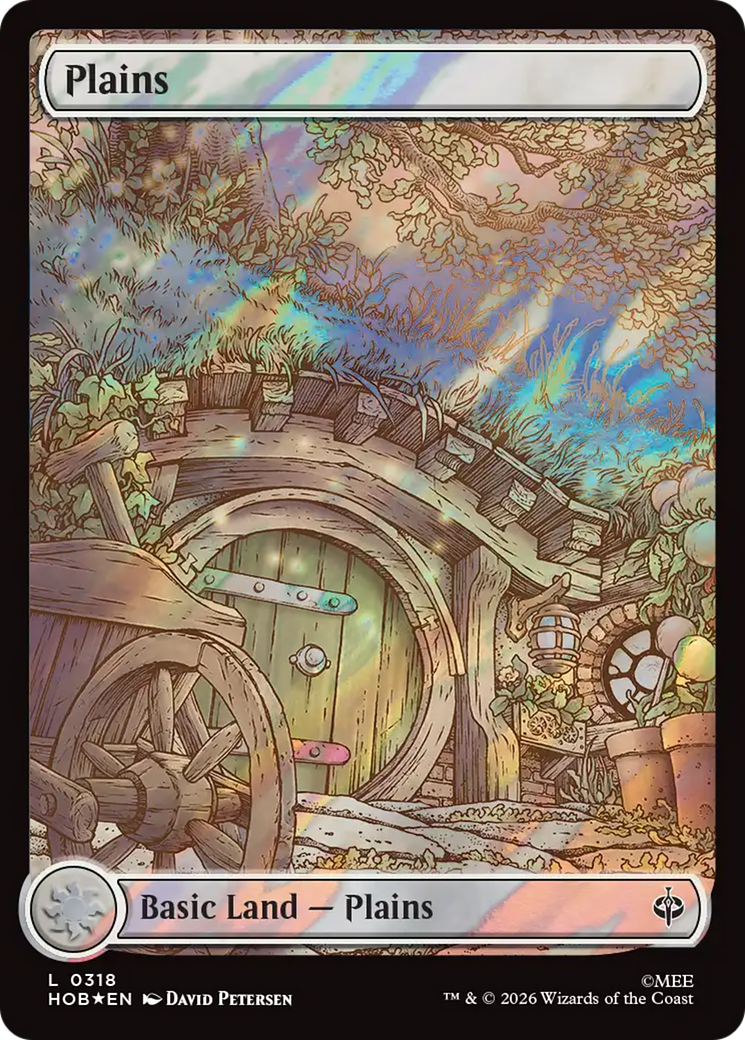 Plains (0318) (Surge Foil) [The Hobbit] | Exor Games New Glasgow