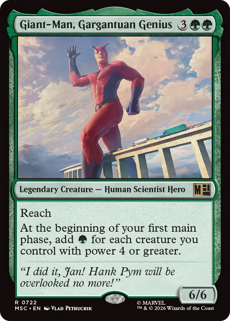 Giant-Man, Gargantuan Genius [Marvel Super Heroes Commander] | Exor Games New Glasgow