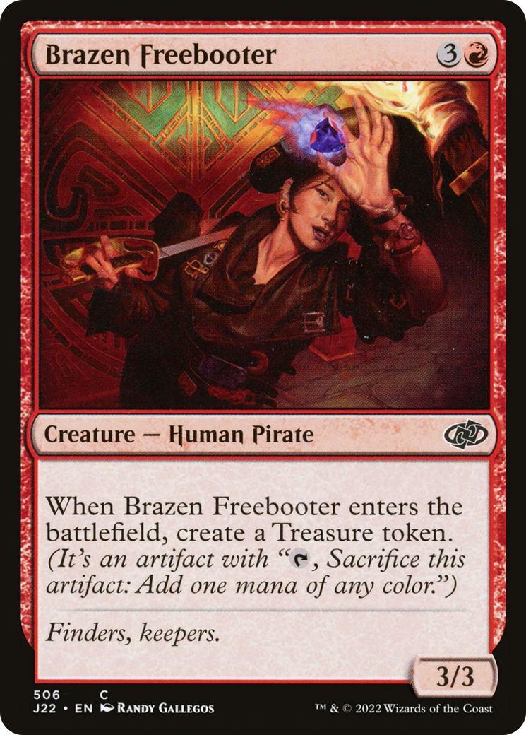 Brazen Freebooter [Jumpstart 2022] | Exor Games New Glasgow
