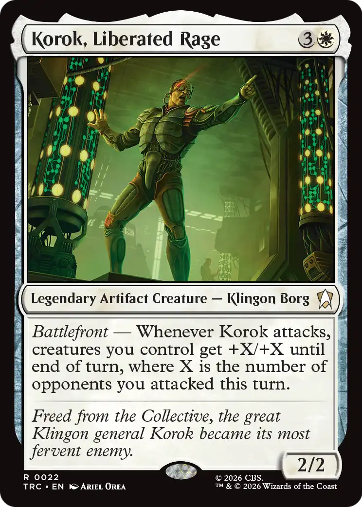 Korok, Liberated Rage [Star Trek Commander] | Exor Games New Glasgow