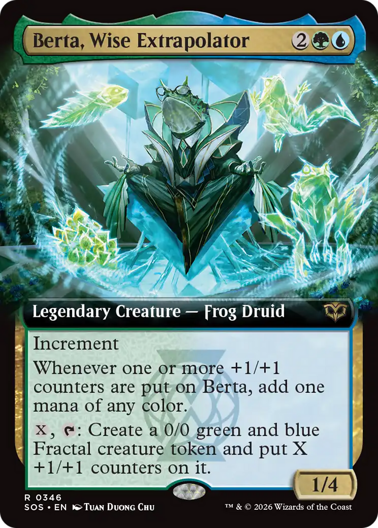 Berta, Wise Extrapolator (Extended Art) [Secrets of Strixhaven] | Exor Games New Glasgow