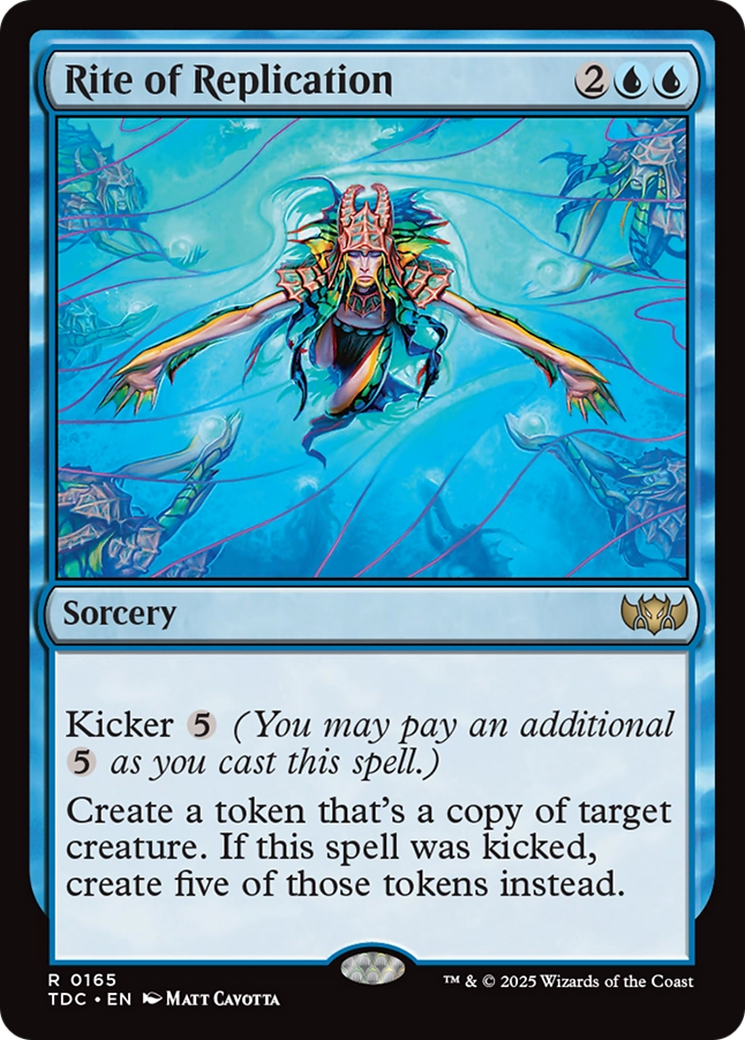 Rite of Replication [Tarkir: Dragonstorm Commander] | Exor Games New Glasgow