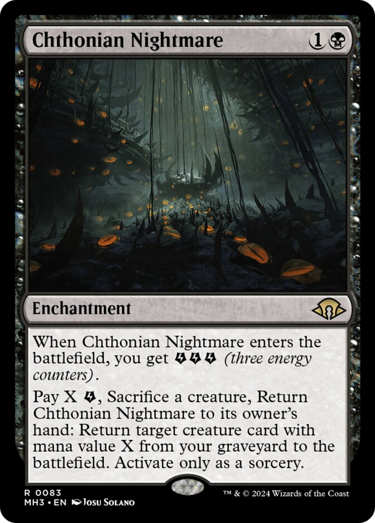 Chthonian Nightmare [Modern Horizons 3] | Exor Games New Glasgow