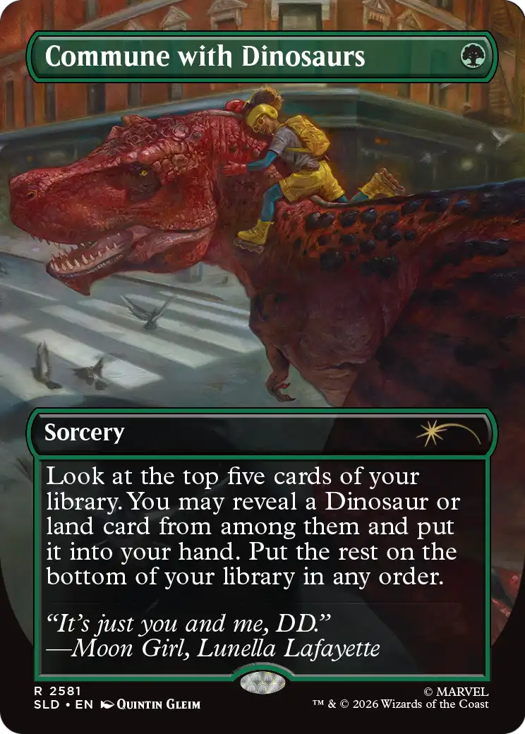 Commune with Dinosaurs [Secret Lair Drop Series] | Exor Games New Glasgow