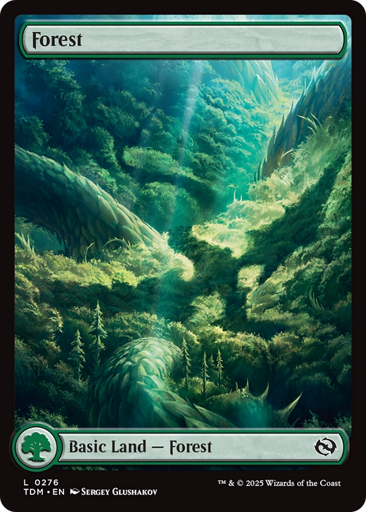 Forest (0276) [Tarkir: Dragonstorm] | Exor Games New Glasgow