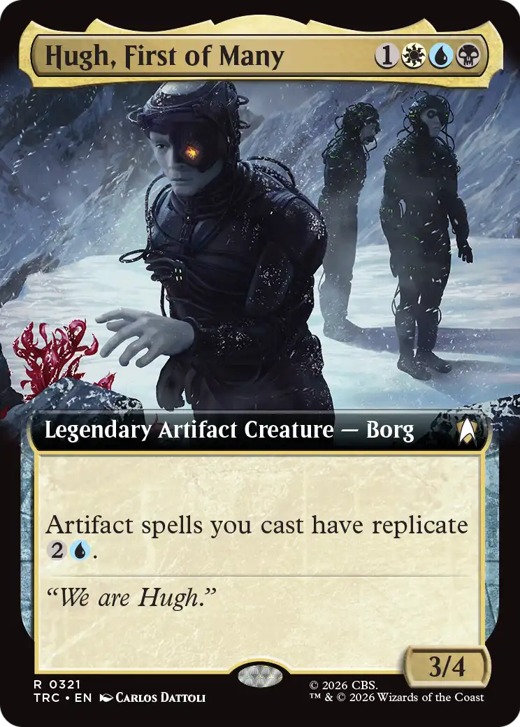 Hugh, First of Many (Extended Art) [Star Trek Commander] | Exor Games New Glasgow