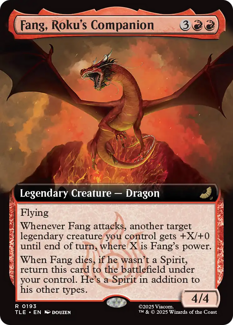 Fang, Roku's Companion (Extended Art) [Avatar: The Last Airbender: Eternal-Legal] | Exor Games New Glasgow
