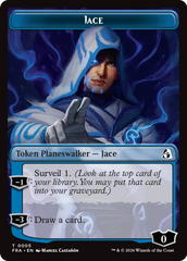 Cadet // Jace Double-Sided Token [Reality Fracture Tokens] | Exor Games New Glasgow