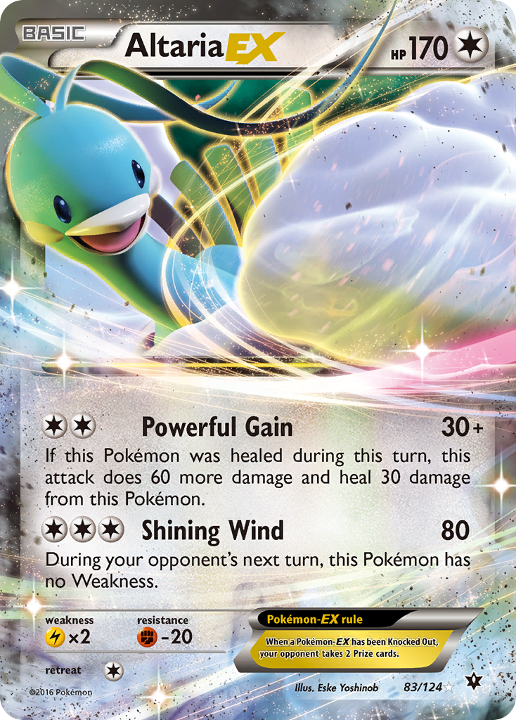 Altaria EX (83/124) [XY: Fates Collide] | Exor Games New Glasgow