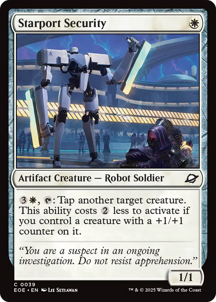 Starport Security [Edge of Eternities] | Exor Games New Glasgow