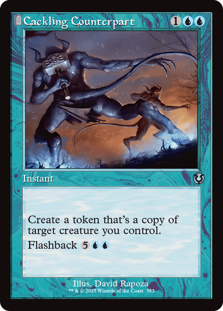 Cackling Counterpart (Retro Frame) [Innistrad Remastered] | Exor Games New Glasgow