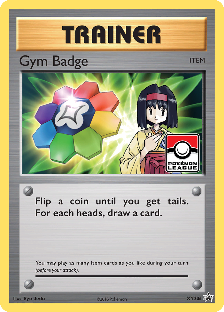 Gym Badge (XY206) (Erika) [XY: Black Star Promos] | Exor Games New Glasgow