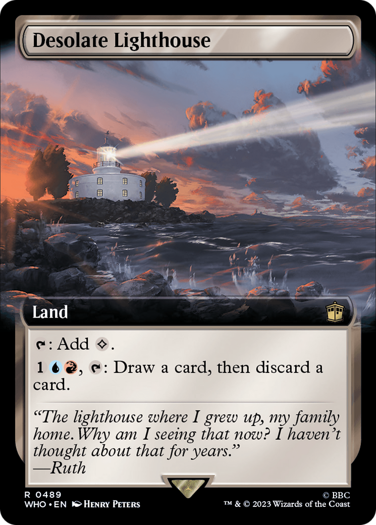 Desolate Lighthouse (Extended Art) [Doctor Who] | Exor Games New Glasgow