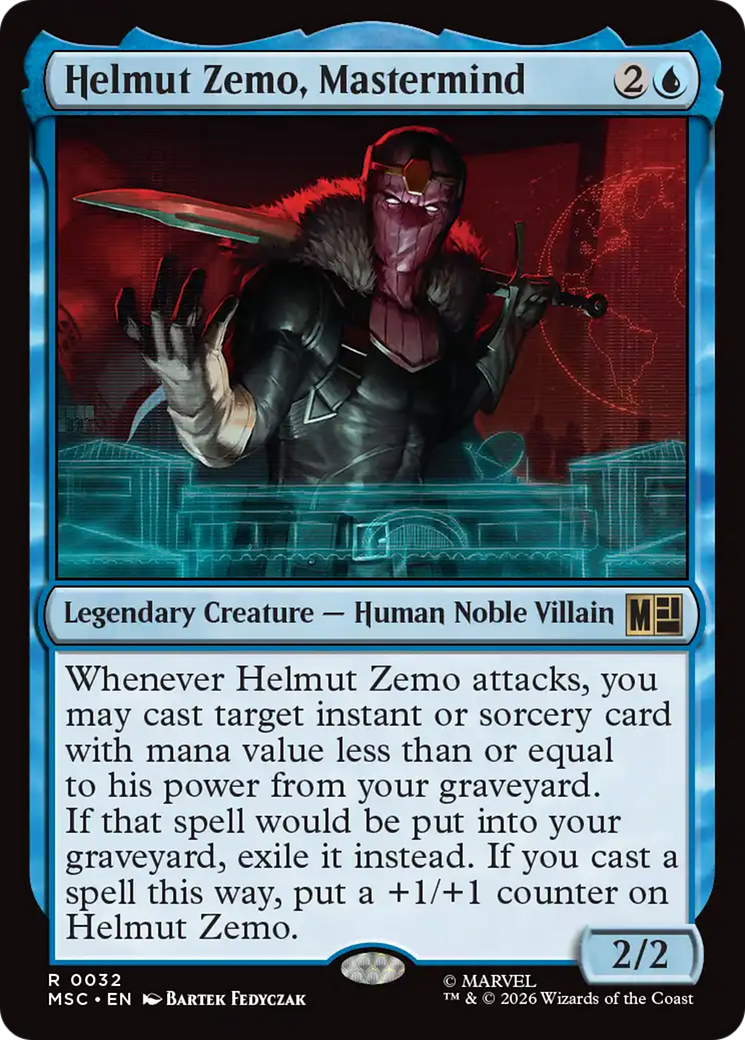 Helmut Zemo, Mastermind [Marvel Super Heroes Commander] | Exor Games New Glasgow