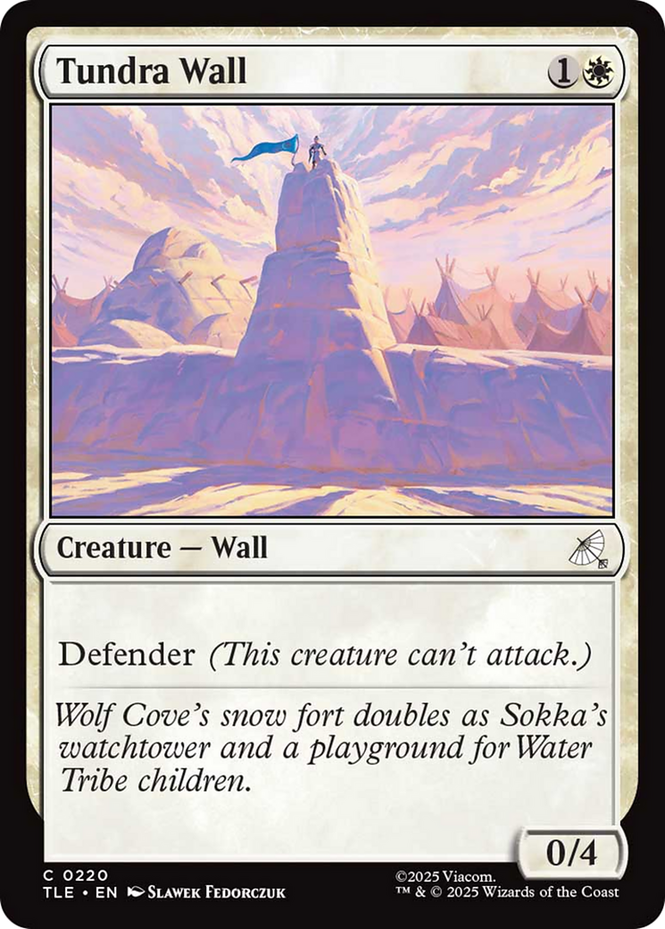 Tundra Wall [Avatar: The Last Airbender: Eternal-Legal] | Exor Games New Glasgow