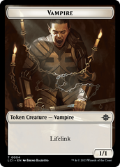 Vampire // Bat Double-Sided Token [The Lost Caverns of Ixalan Tokens] | Exor Games New Glasgow