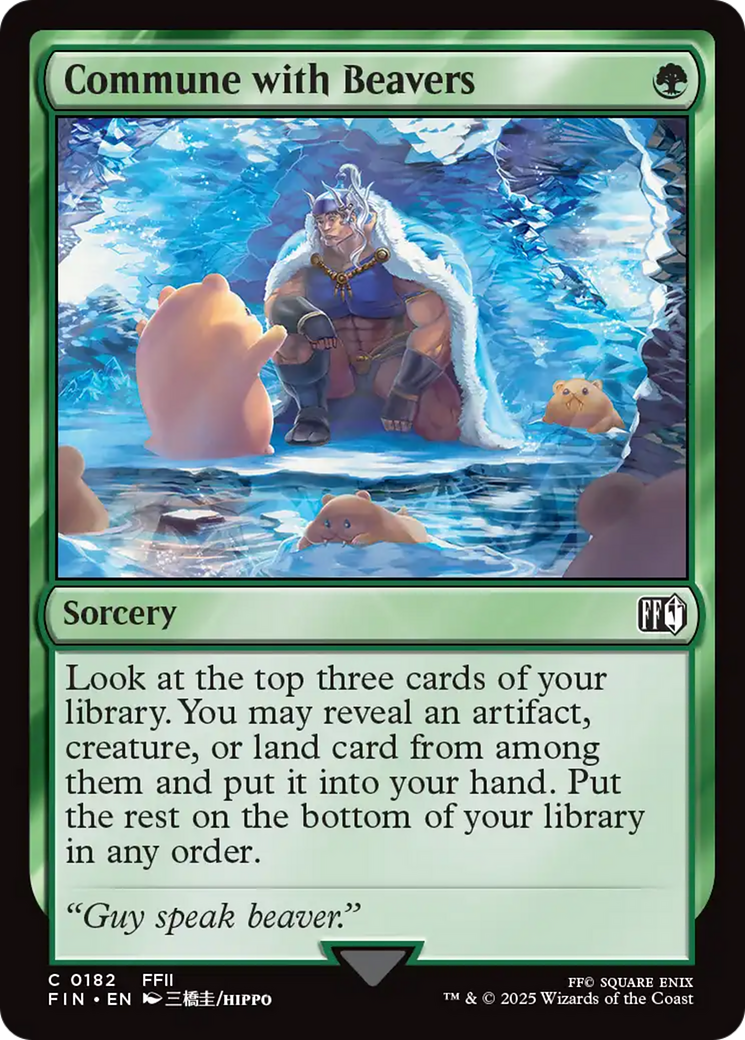 Commune with Beavers [FINAL FANTASY] | Exor Games New Glasgow