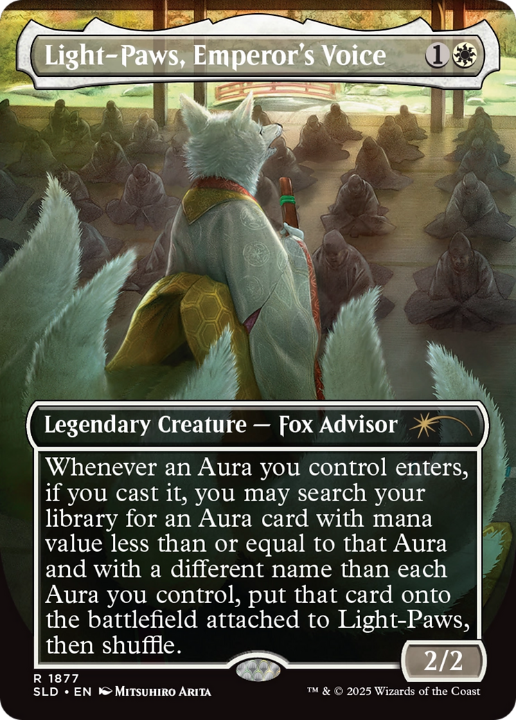 Light-Paws, Emperor's Voice (Rainbow Foil) [Secret Lair Drop Series] | Exor Games New Glasgow